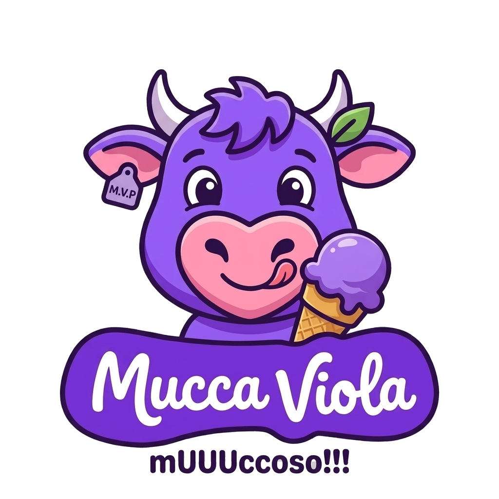 Mucca Viola Gelato mUUUccosamente Viola