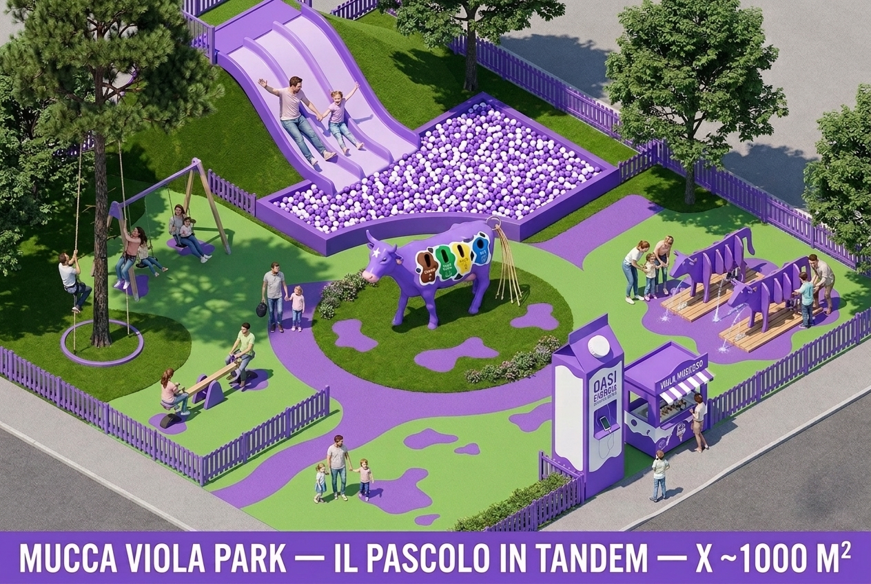 I Grandi Parchi · Mucca Viola Park