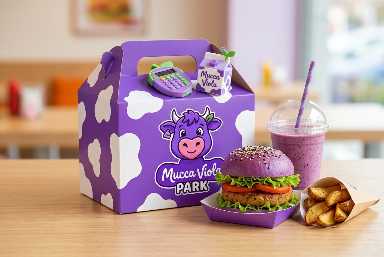 MuccaViolaSpuntino · box vegan con gadget