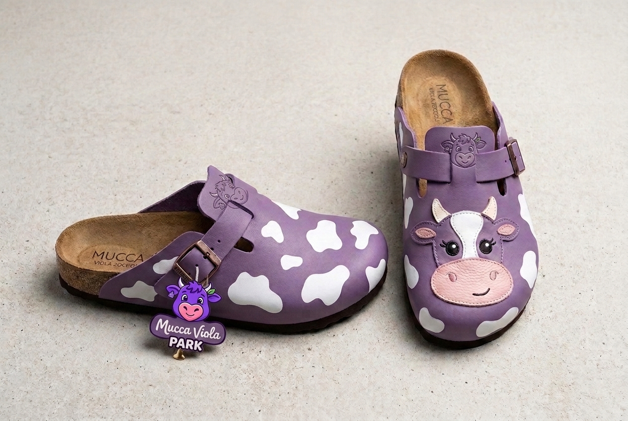 Mucca Viola Zoccoli mUUUccosamente Viola
